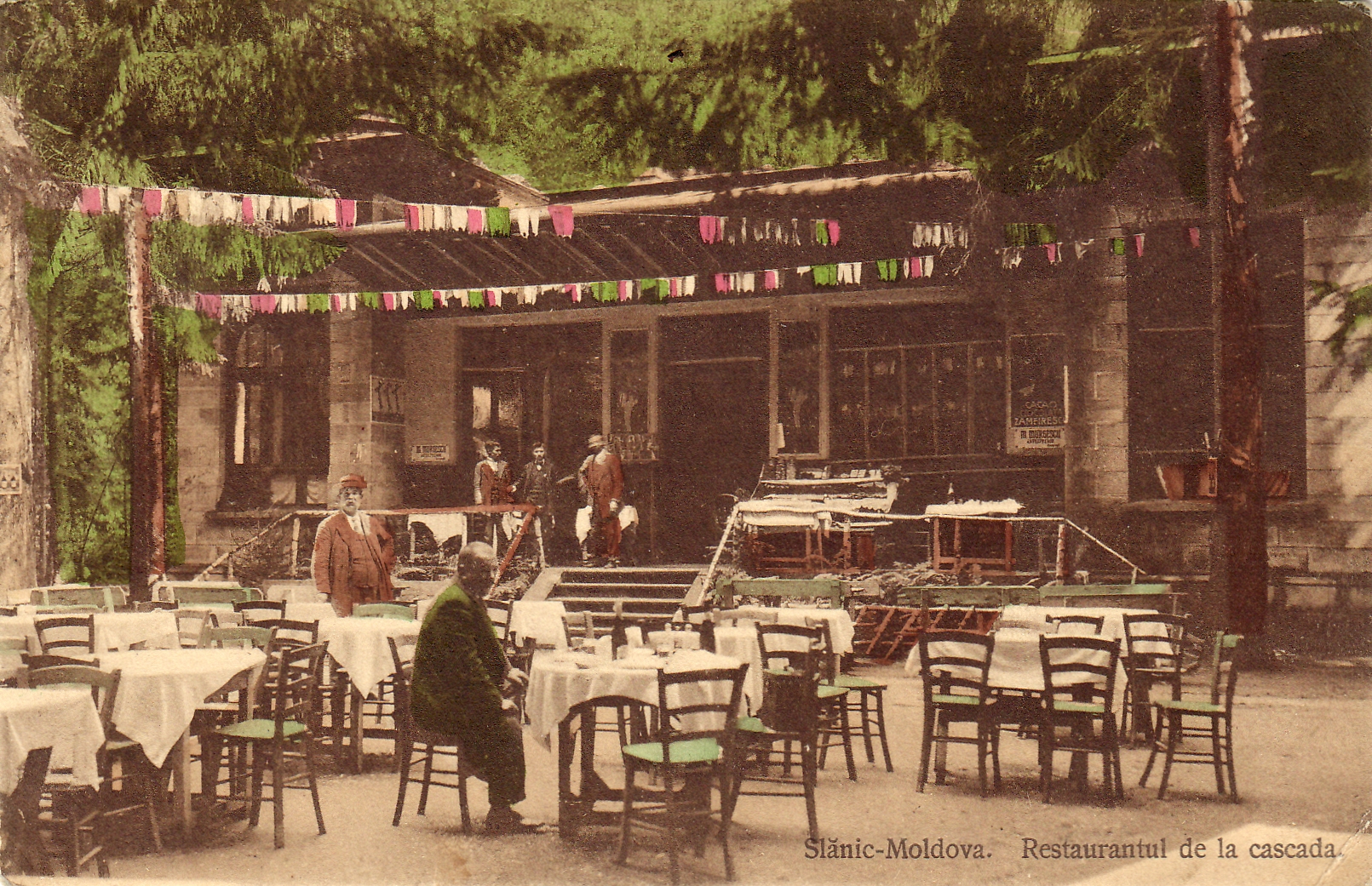 Restaurant Cascada Slănic Moldova în 1915 – tradiție și istorie